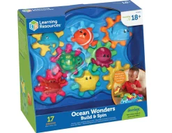 Discount Learning Resources Ocean Wonders - Build & Spin Fun