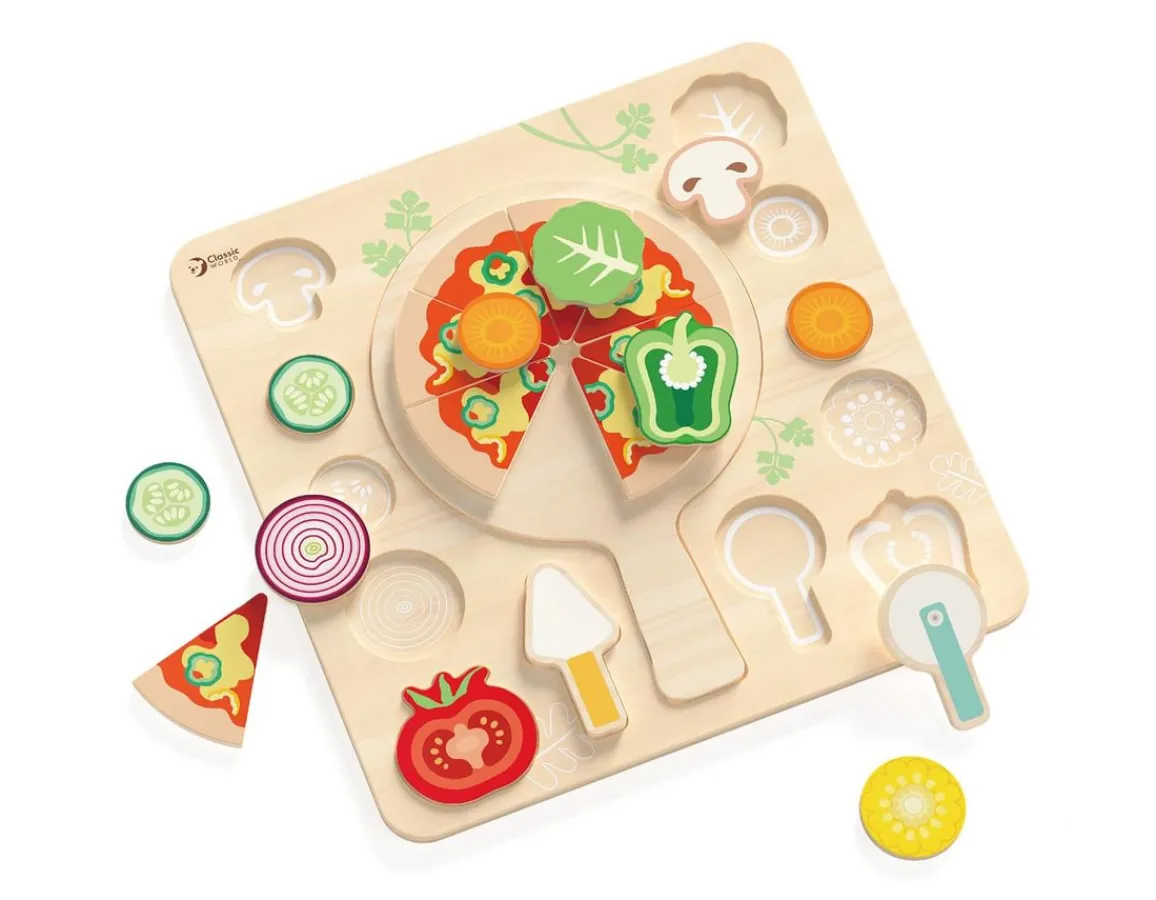 Classic World Pizza Puzzle - Imaginative Play
