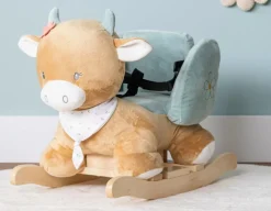 New Nattou Plush Cow Rocker - from Belgium