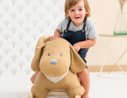 Clearance Nattou Plush Dog Rocker - from Belgium