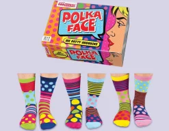 Best United Odd Socks Polka Face - Six Dotty Odd Socks!
