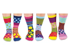 Best United Odd Socks Polka Face - Six Dotty Odd Socks!