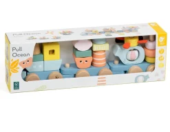 Online Classic World Pull Along Ocean - 28 Wooden Pieces