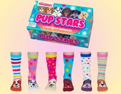 New United Odd Socks Pup Stars - Six Odd Socks at your Heel