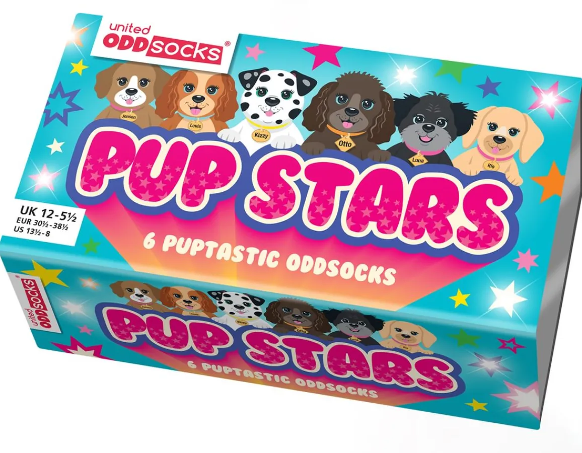 New United Odd Socks Pup Stars - Six Odd Socks at your Heel