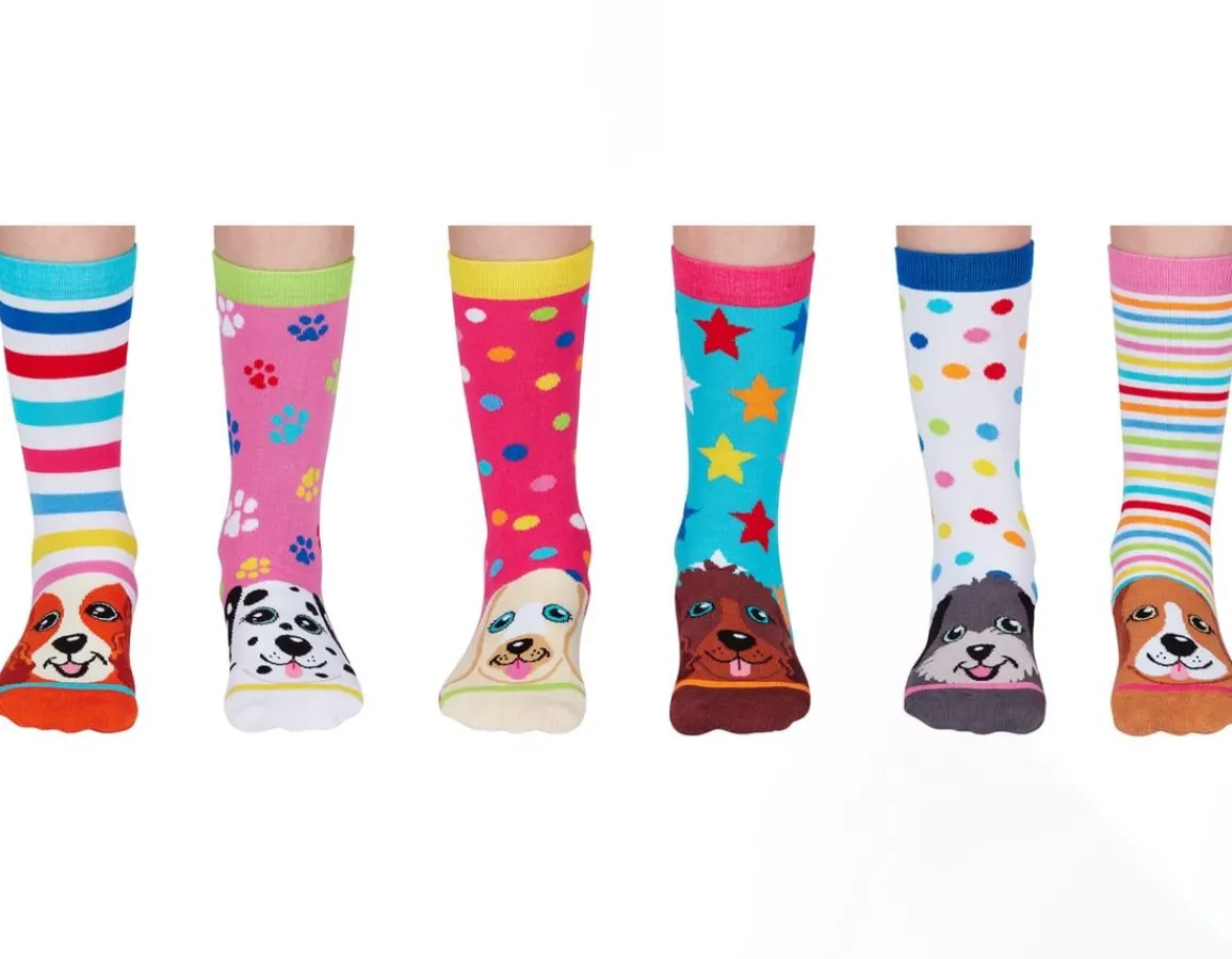 New United Odd Socks Pup Stars - Six Odd Socks at your Heel