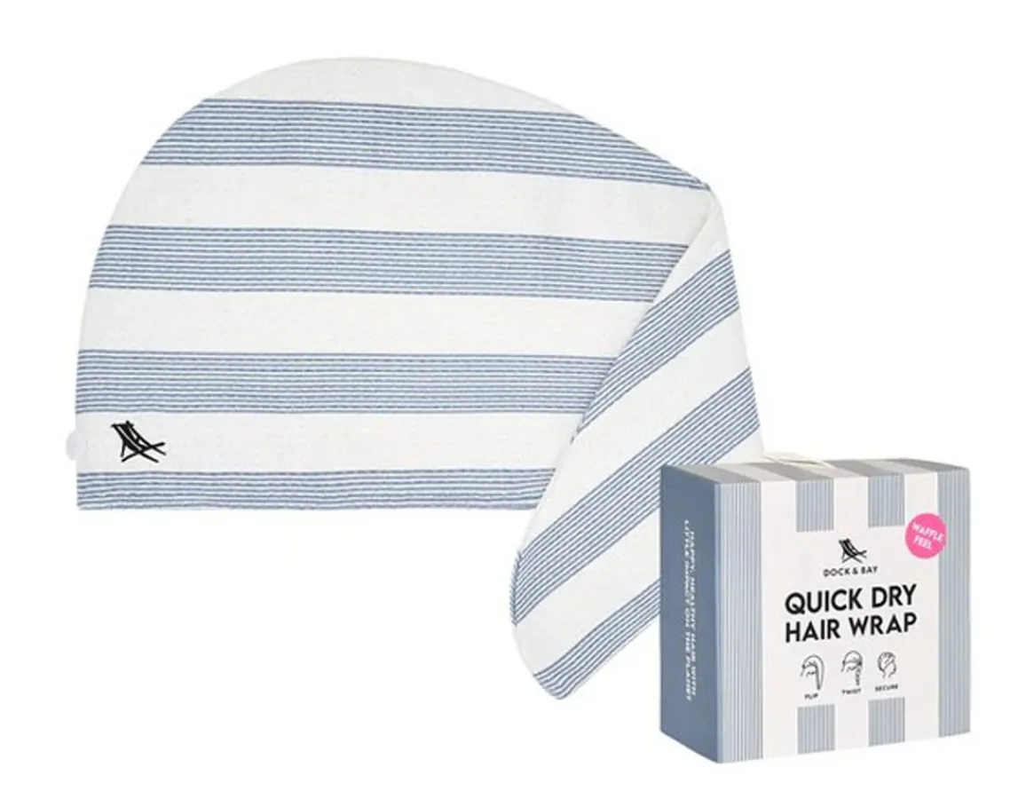 Online Dock & Bay Quick Dry Hair Wrap - Dry in Style!