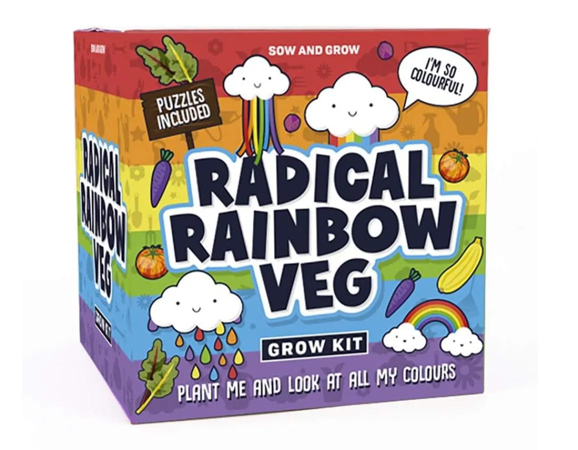 Sale Gift Republic Radical Rainbow Veg - Sow & Grow your 5 a day!