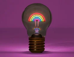 Sale Funtime Gifts Rainbow Light Bulb - Cordless Lamp