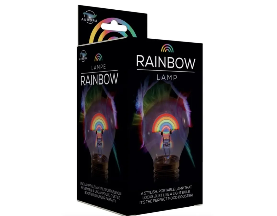 Sale Funtime Gifts Rainbow Light Bulb - Cordless Lamp