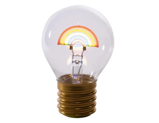 Sale Funtime Gifts Rainbow Light Bulb - Cordless Lamp