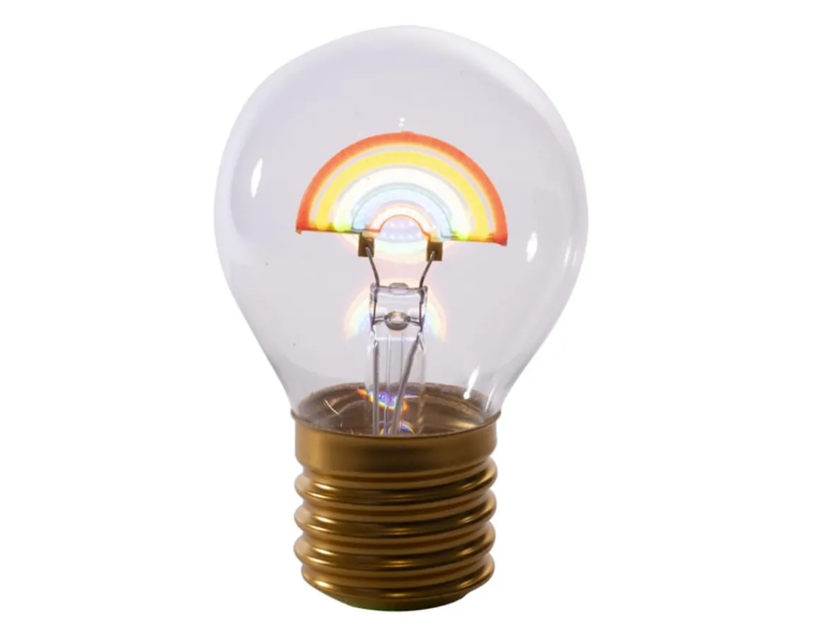 Sale Funtime Gifts Rainbow Light Bulb - Cordless Lamp