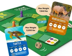 Sale Skillmatics Rank & Roll - 100 Amazing Animals
