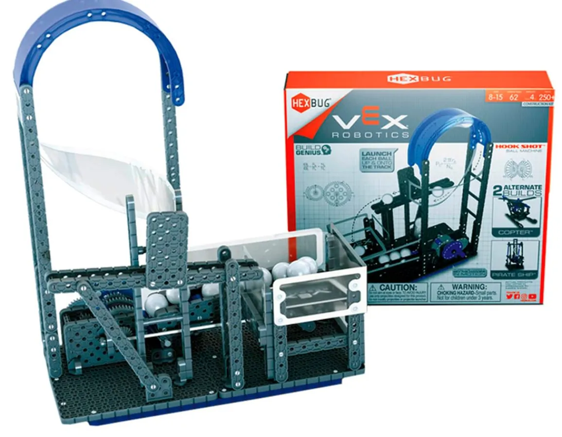 Discount Hexbug Robotics Hook Shot - 250 Piece Build Set