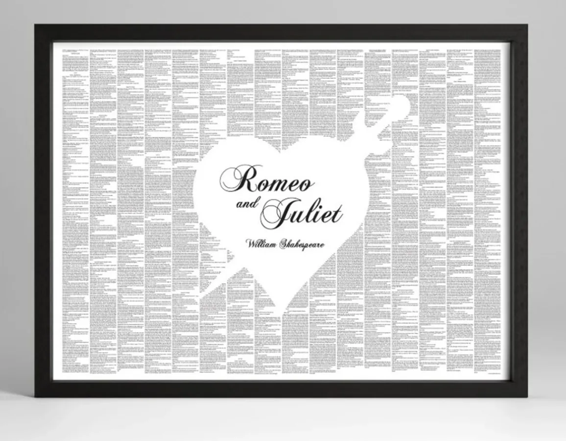 Discount Spineless Classics Romeo & Juliet - The Book on a Poster