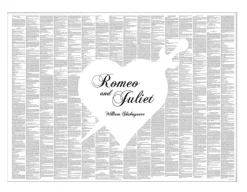 Discount Spineless Classics Romeo & Juliet - The Book on a Poster