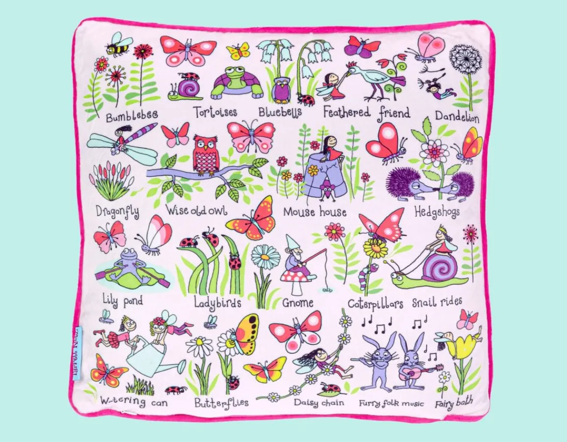 Hot Tyrrell Katz Secret Garden Plush Cushion - So Soft!