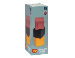 Clearance Bigjigs Sensory Cubes - Play, Stack & Tumble