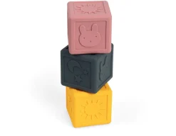 Clearance Bigjigs Sensory Cubes - Play, Stack & Tumble