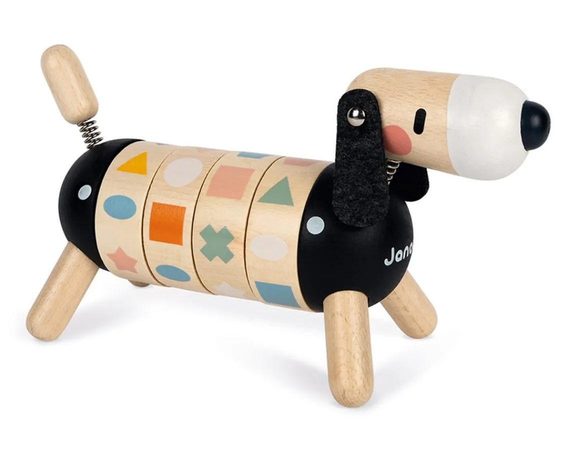 Hot Janod Shapes & Colours Dog - Sweet Cocoon