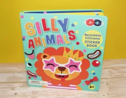 New Buddy & Barney Silly Animals - Silicone Sticker Book