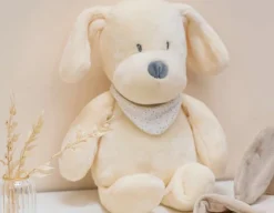 Clearance Nattou Sleepy Puppy - Cuddly Nightlight with Sounds