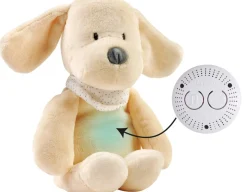 Clearance Nattou Sleepy Puppy - Cuddly Nightlight with Sounds