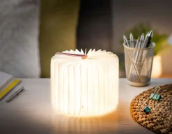 Sale Gingko Smart Book Light - Blush Pink