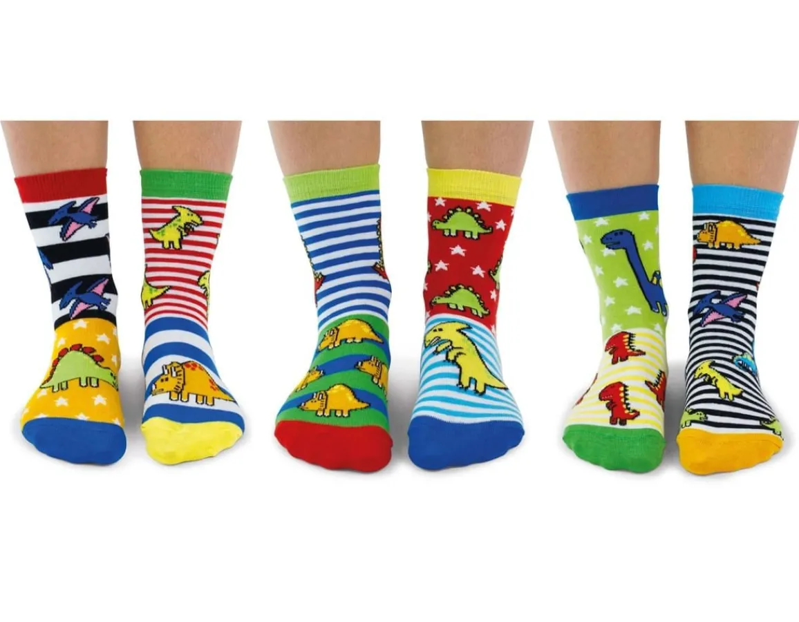 Clearance United Odd Socks Sockasaurus Odd Socks - Mix & Match