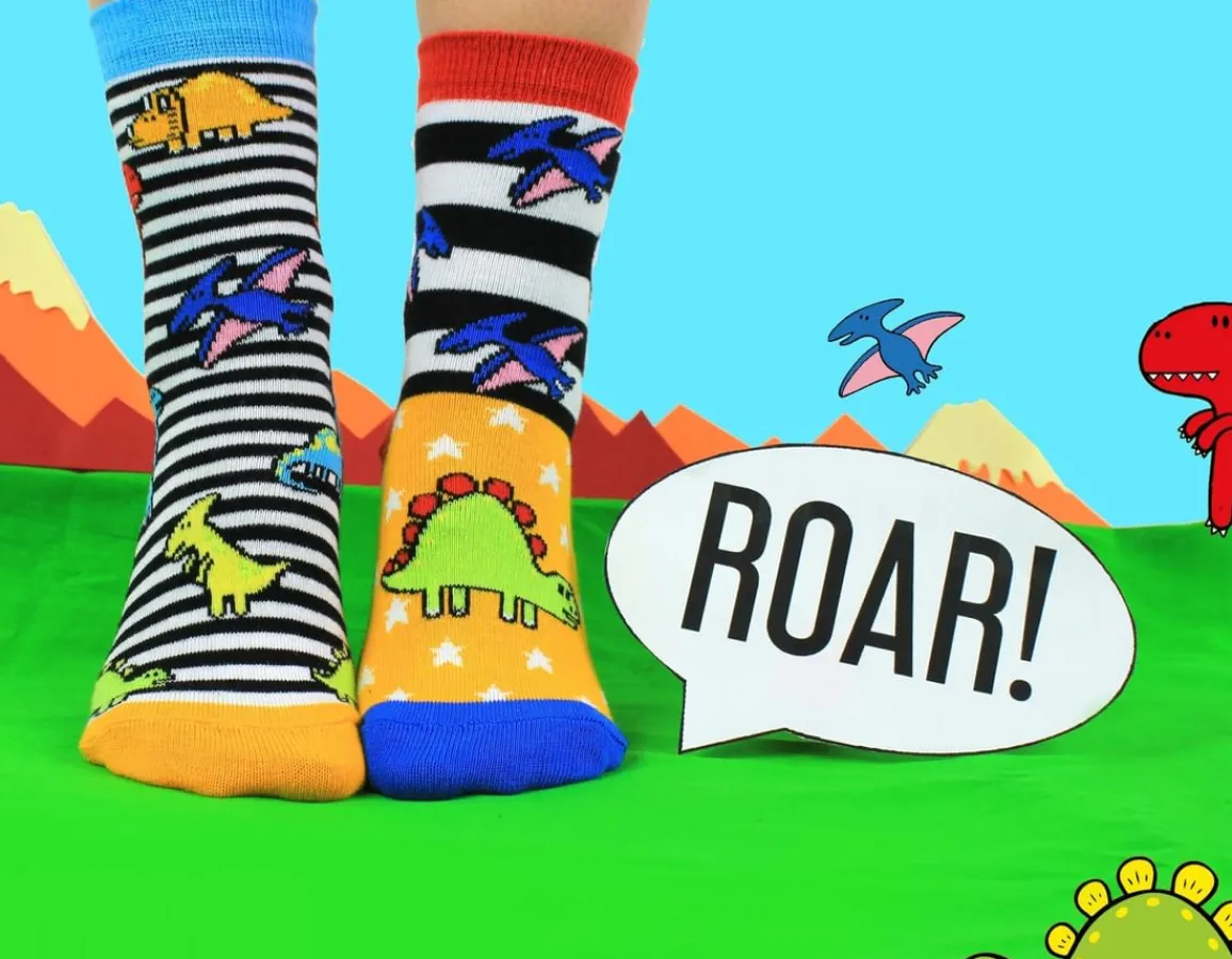 Clearance United Odd Socks Sockasaurus Odd Socks - Mix & Match