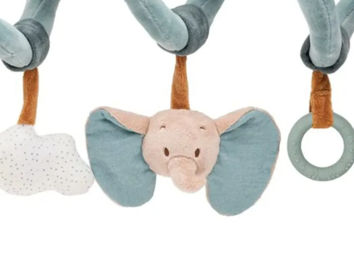 Sale Nattou Spiral Activity Toy - Crinkly Elephant