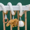 Nattou Spiral Rattle - Caramel Puppy