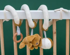 Nattou Spiral Rattle - Caramel Puppy