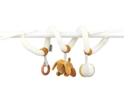 Nattou Spiral Rattle - Caramel Puppy