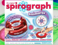 Play Monster Spirograph Animator - With light effects!