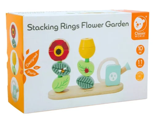 Sale Classic World Stacking Rings Flower Garden