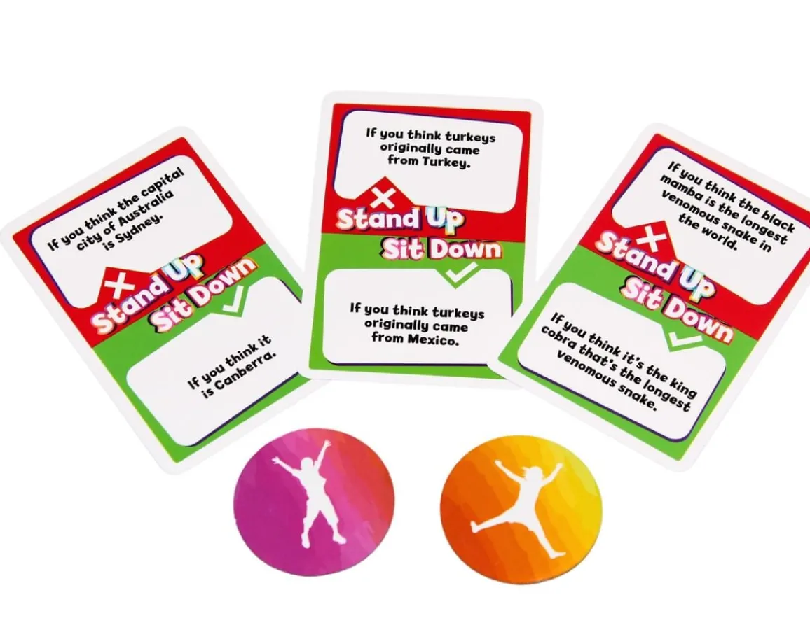 Best Cheatwell Games Stand Up! Sit Down? - Active Quiz Game