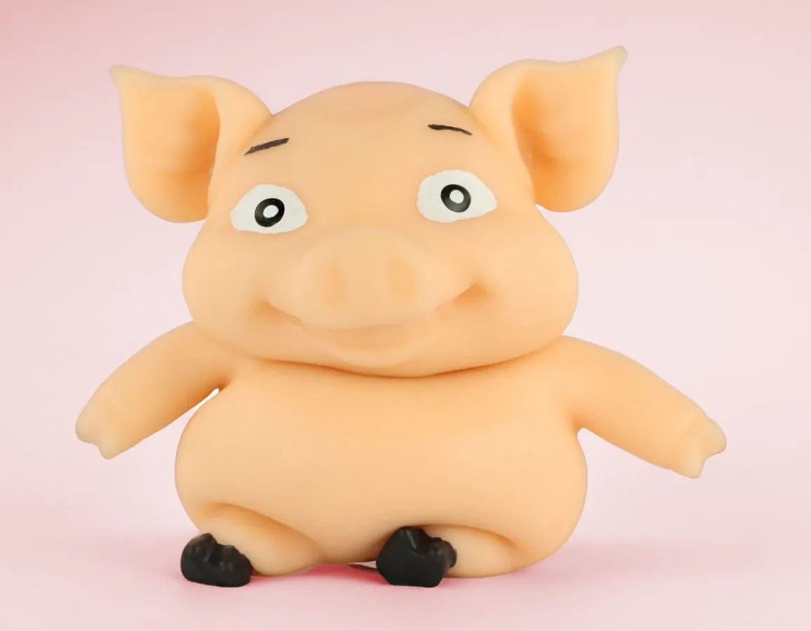 New Keycraft Ltd Stretch 'n' Smash Pig - Very Funny!