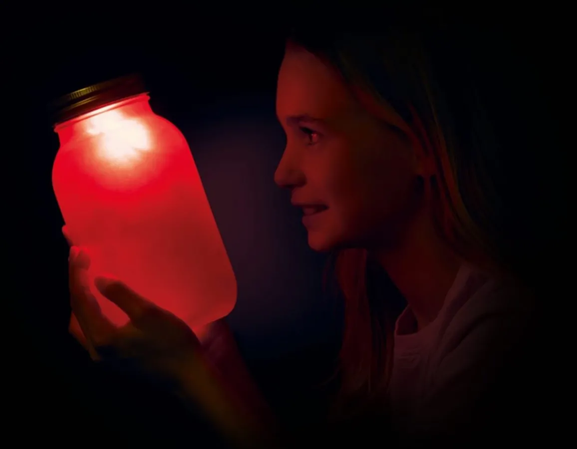 Discount Funtime Gifts Sun-Light Jar - Solar Powered Light Show