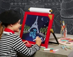 FAO Schwarz Tabletop LED Art Easel - Creative Fun