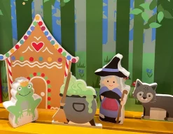 Sale Orange Tree Toys The Little Bluebird Theatre - 24 Pieces