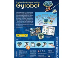Outlet Thames & Kosmos Tightrope-Walking Gyrobot - Perform Balancing Tricks!