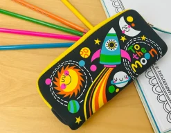 Rachel Ellen To The Moon - Space Pencil Case