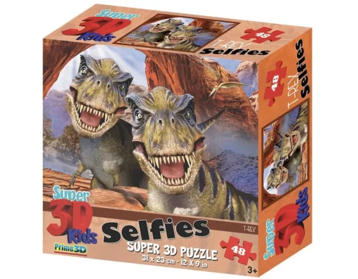 Best Kidicraft Ltd T-Rex Selfie Puzzle - 3D Effect