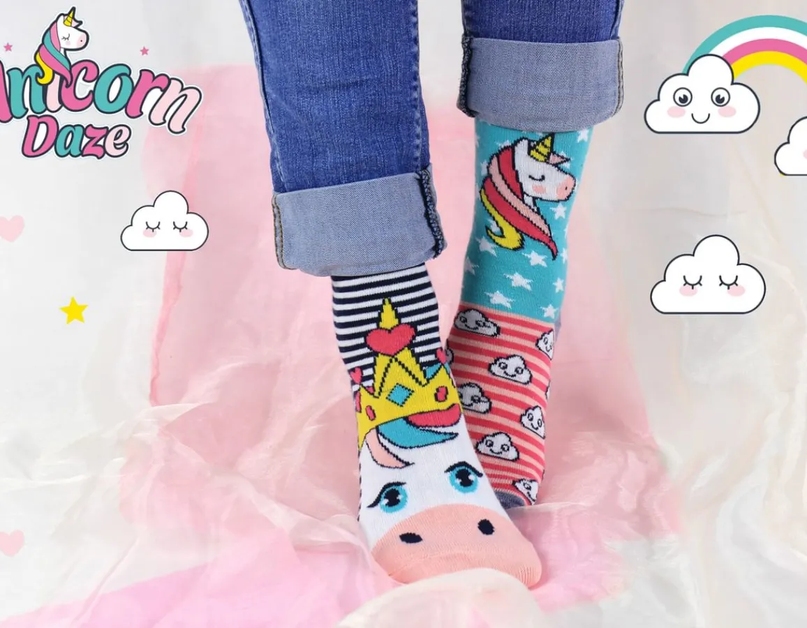 Clearance United Odd Socks Unicorn Odd Socks -Mix & Match