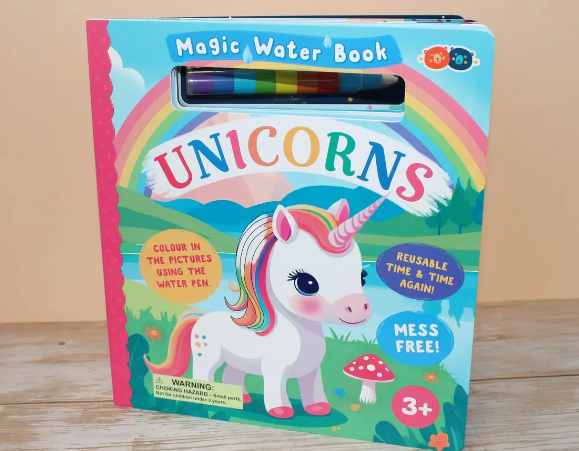 Outlet Buddy & Barney Unicorns Magic Water Book