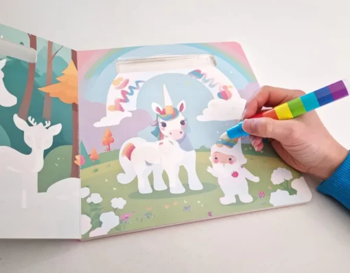 Outlet Buddy & Barney Unicorns Magic Water Book