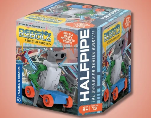 New Thames & Kosmos Wacky Skating Robot - Rebotz Build