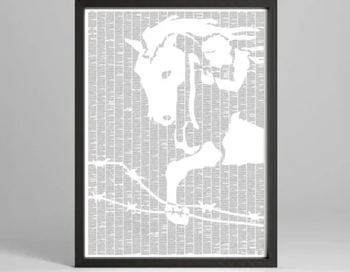 Clearance Spineless Classics War Horse - Whole Book on a Poster