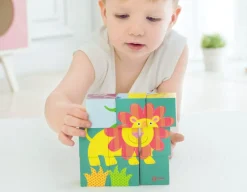 Sale Classic World Wild Animal Block Puzzle - 6-in-1